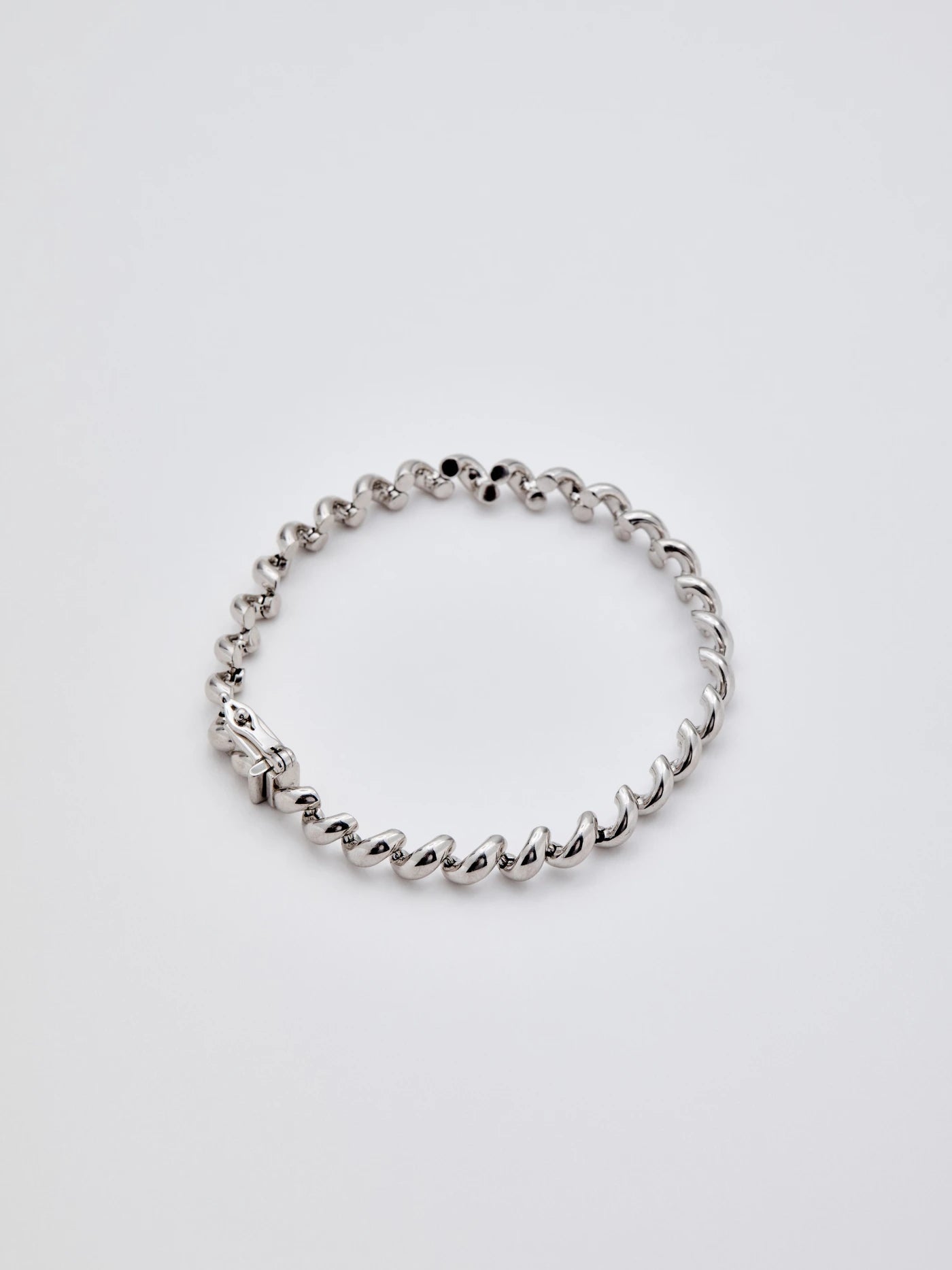 TWIST CHAIN BRACELET Silver