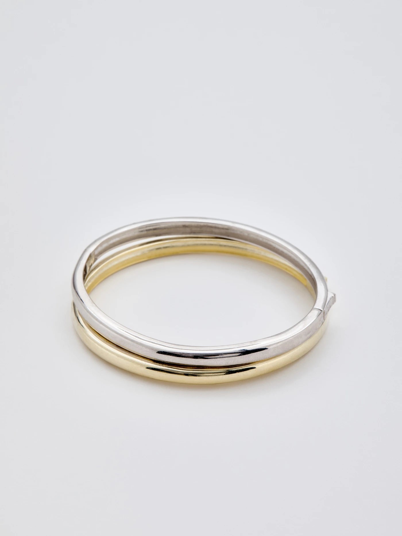 ROUND MIDI BANGLE Silver