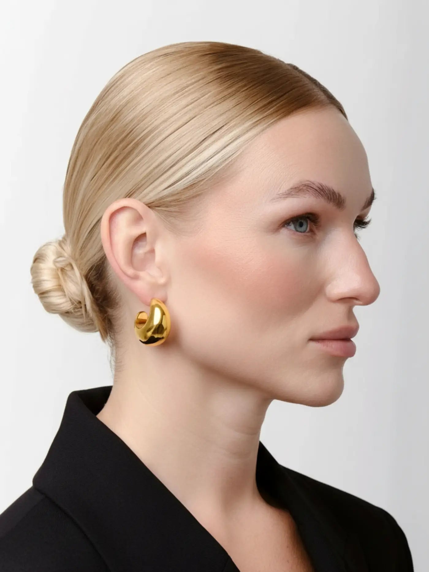 VALORA DOME EARRINGS Gold