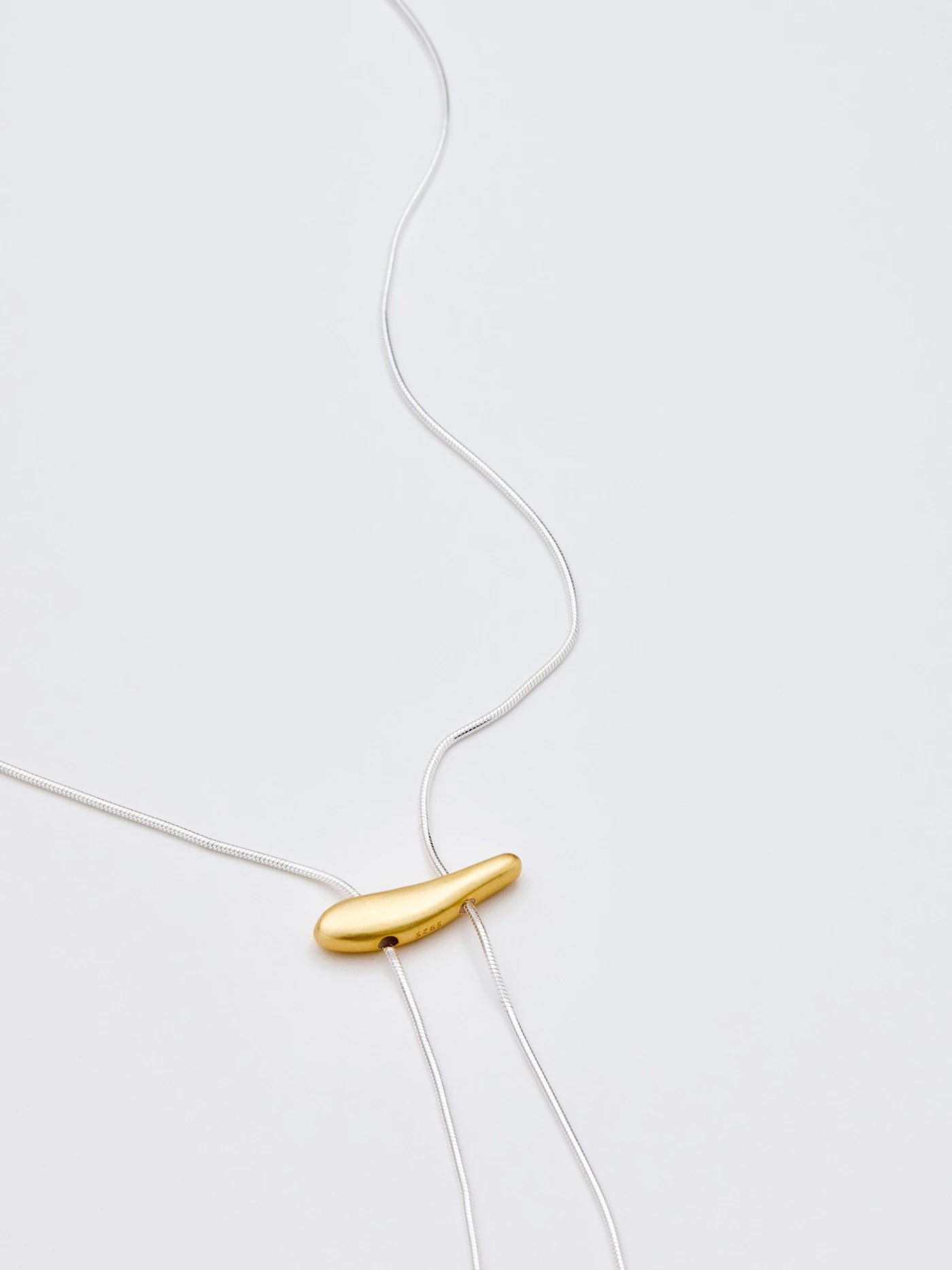 SLIDE CORE NECKLACE Gold