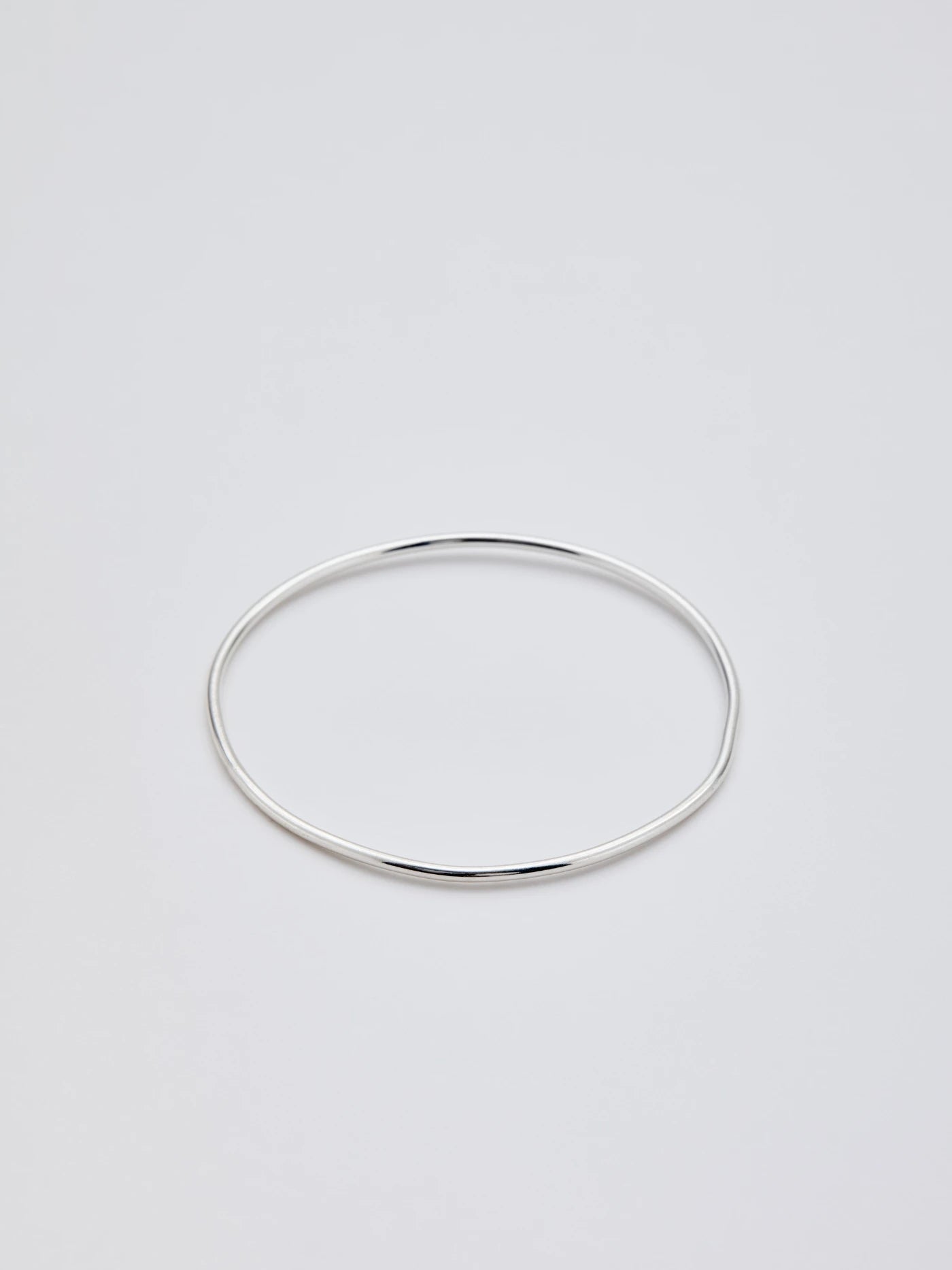 ROUND MINI BANGLE Silver