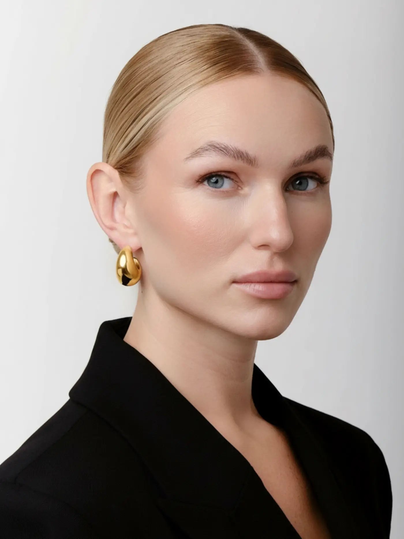 VALORA DOME EARRINGS Gold