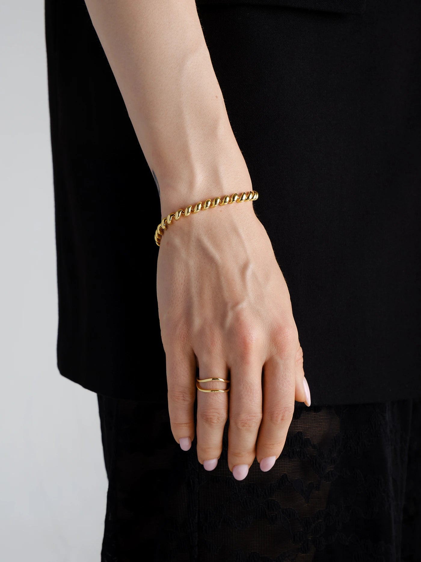 TWIST CHAIN BRACELET Gold