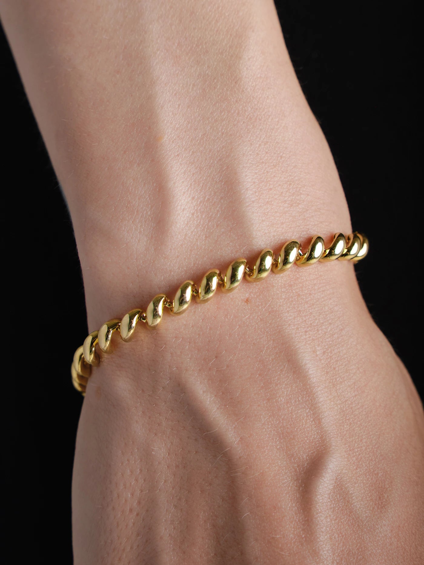 TWIST CHAIN BRACELET Gold