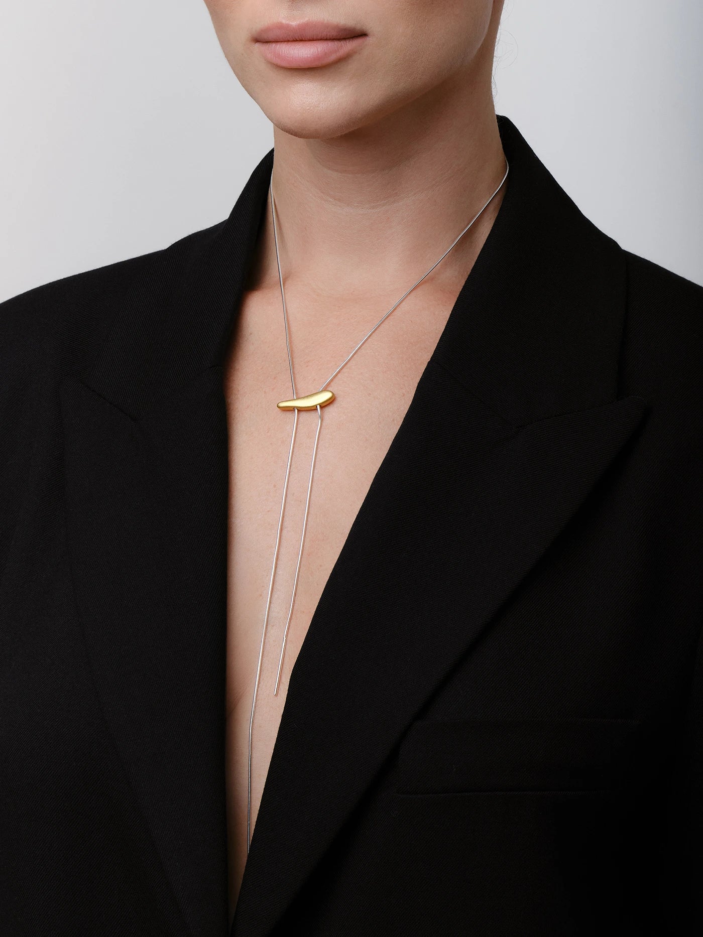 SLIDE CORE NECKLACE Gold