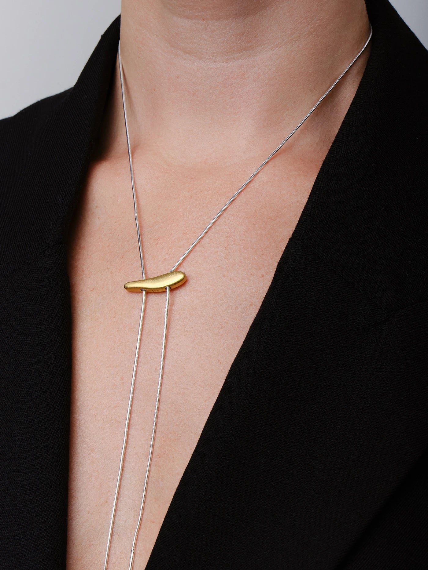 SLIDE CORE NECKLACE Gold
